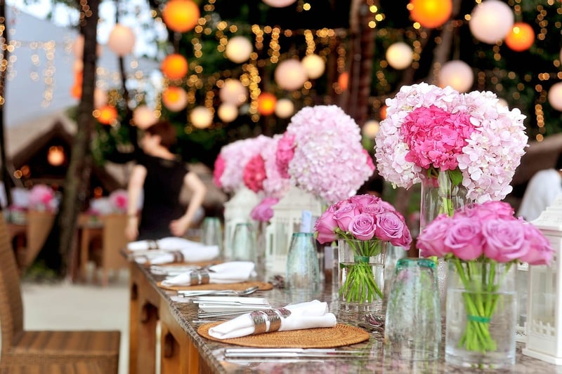 Fairy Lights Wedding Decor